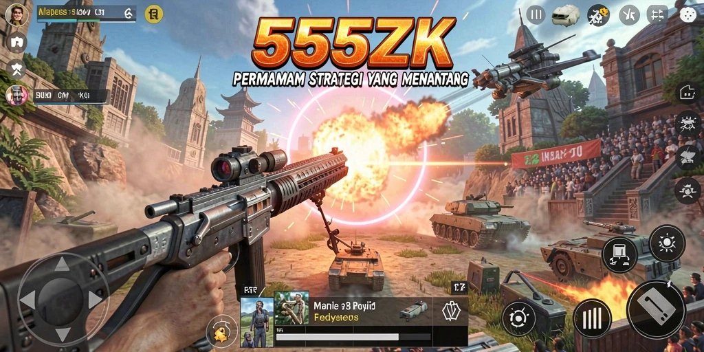 Tampilan gameplay <strong>555ZK</strong> yang seru dan menantang.