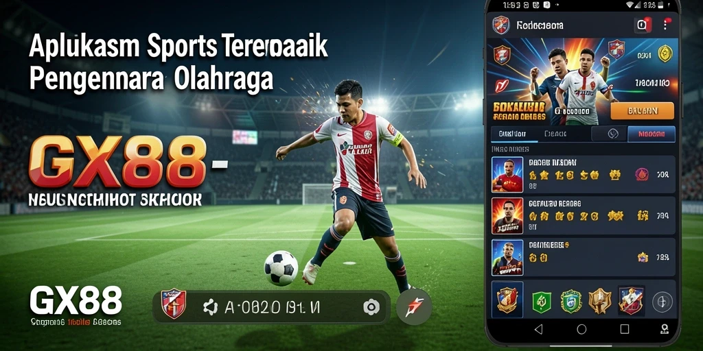 Tampilan gameplay Sportsbook yang mendebarkan di GX88.