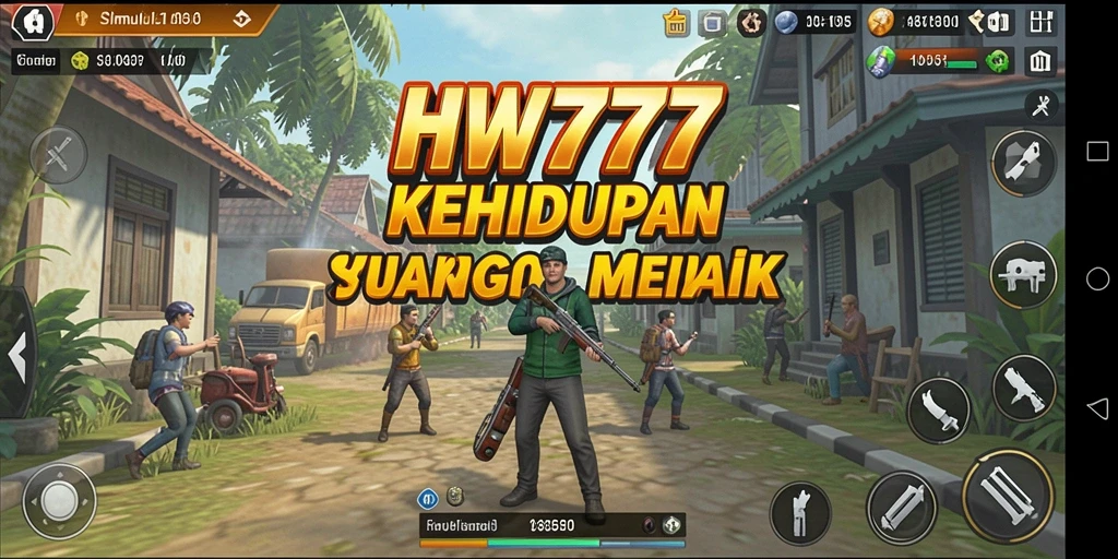 Gameplay HW777 yang menarik dengan elemen simulasi yang mendalam.