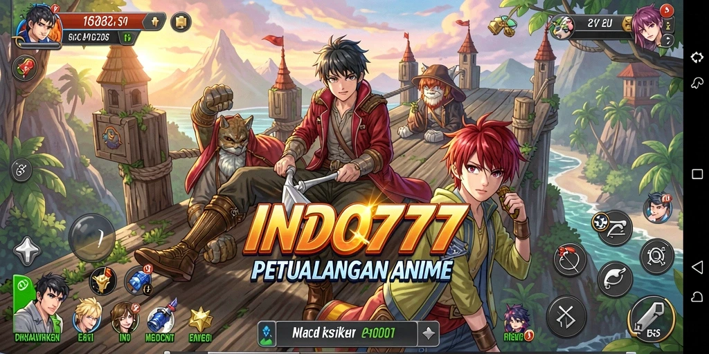 Tampilkan gameplay seru di dunia Anime INDO777.