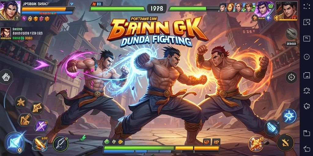 Tampilan aksi pertarungan intens dalam game JPS88.