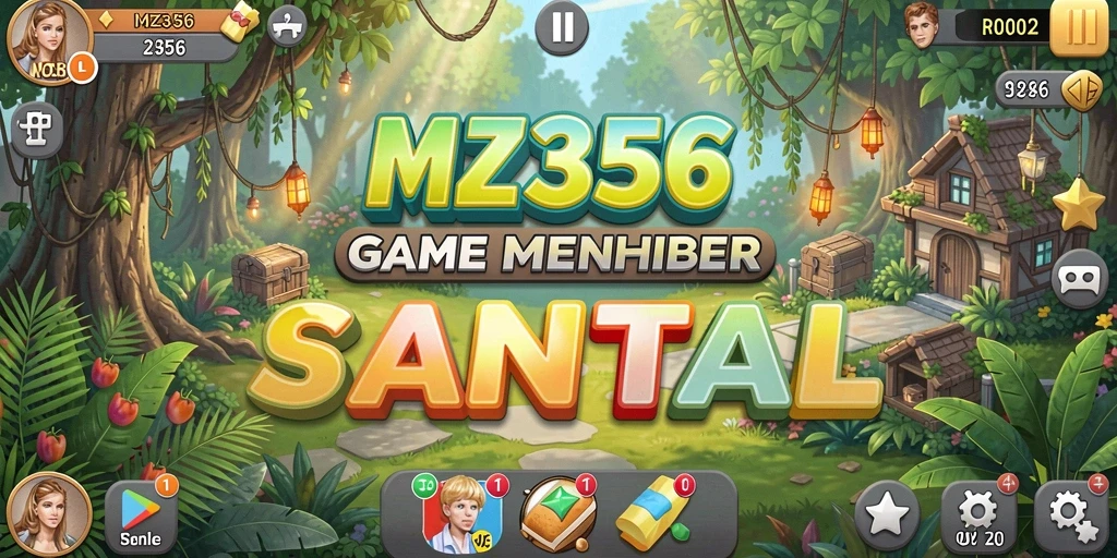 Tangkapan layar gameplay MZ356 menunjukkan momen menarik saat karakter mengumpulkan sumber daya.