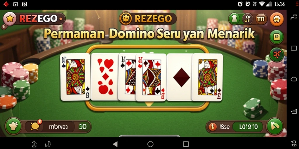 Tampilan gameplay REZEGO yang menarik dan penuh aksi.