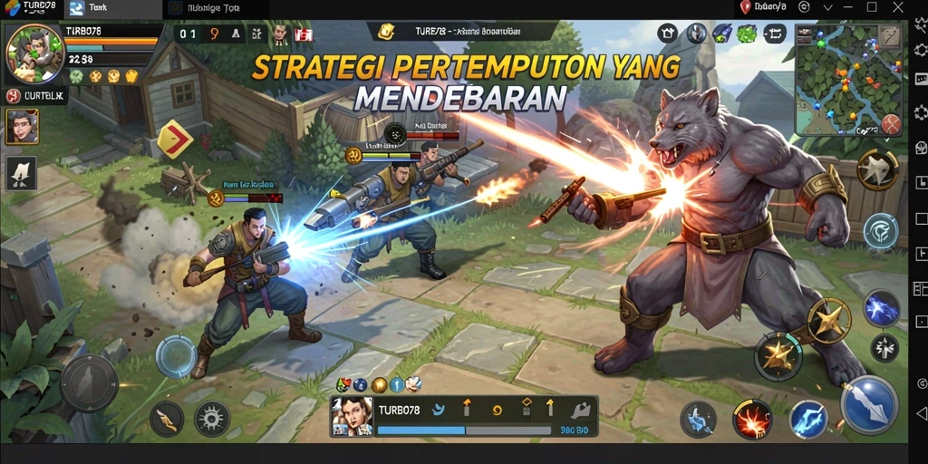 Gameplay strategi mendebarkan di TURBO78 dengan grafis yang menawan.