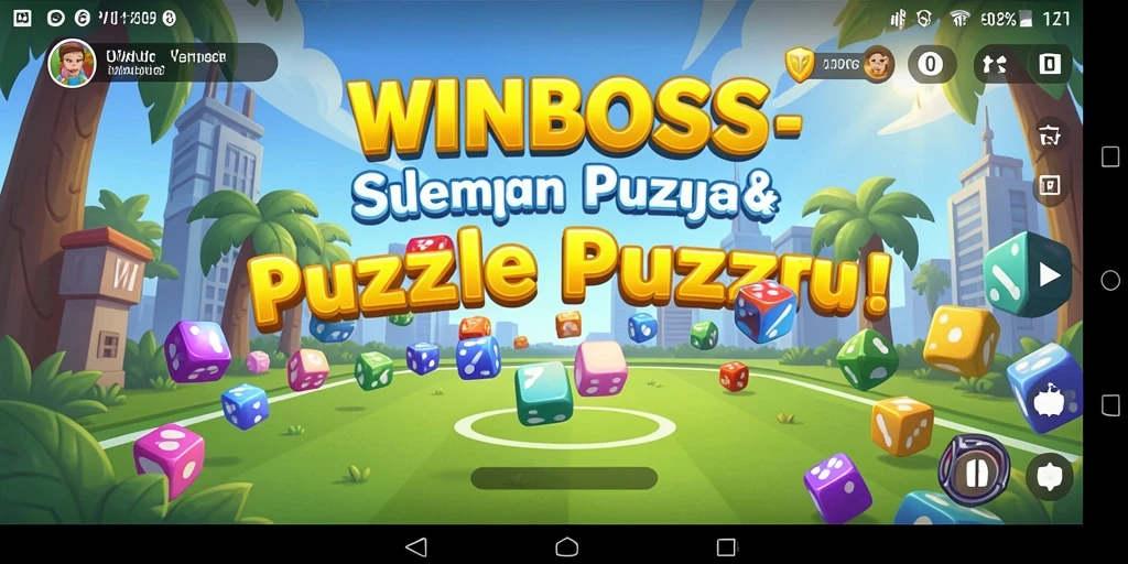 Screenshot gameplay <strong>WINBOSS</strong> yang mengajak pemain menyelesaikan teka-teki menantang.