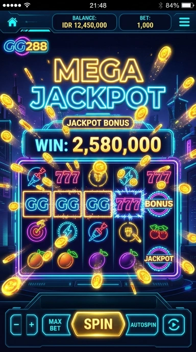 Tampilan aplikasi gg288 yang intuitif dan mudah digunakan.